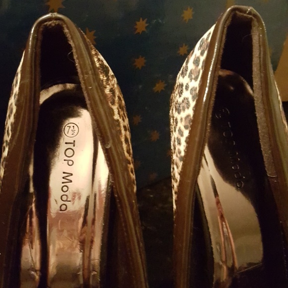 CHEETAH! Top Moda Heels - Picture 4 of 6